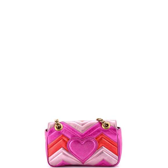 Gucci Gg Marmont Flap Bag Matelasse #224184G12B - Picture 3 of 7